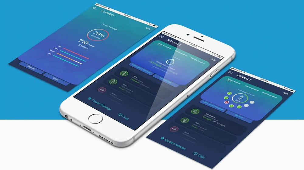 Konnect Type 2 Diabetes management app case study